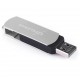 USB Flash Drive 8Gb eXceleram P2 Series Silver/Black / EXP2U2SIB08