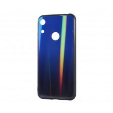 Накладка силиконовая Huawei Honor 8A/Y6 2019, Hologram with gradient Blue/Blue