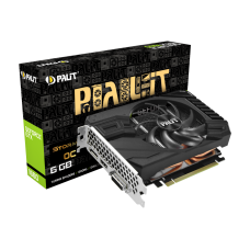 Видеокарта GeForce GTX 1660, Palit, StormX, 6Gb DDR5, 192-bit (NE51660S18J9-165F)