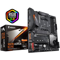 Мат.плата AM4 (X570) Gigabyte X570 AORUS ELITE