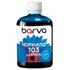 Чернила Barva Epson 103, Cyan, 100 мл, водорастворимые (E103-691)