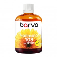 Чорнило Barva Epson 103, Yellow, 100 мл, водорозчинне (E103-693)