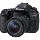 Дзеркальний фотоапарат Canon EOS 80D + об'єктив 18-55 IS STM, Black