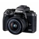 Дзеркальний фотоапарат Canon EOS M5 + 15-45 IS STM Kit Black + EOS M adapter