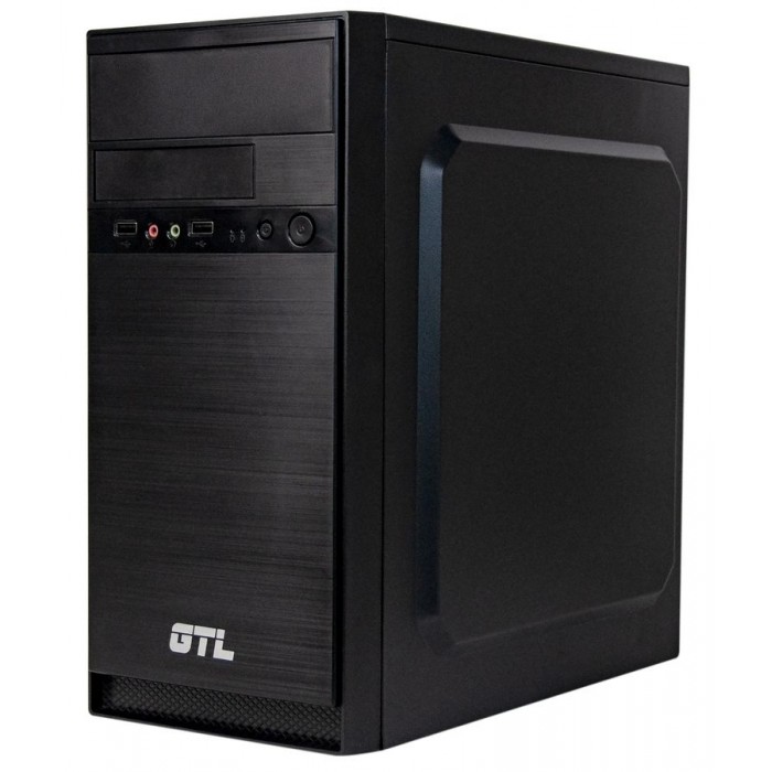 Корпус GTL 1603+ Black, 400 Вт, Micro ATX