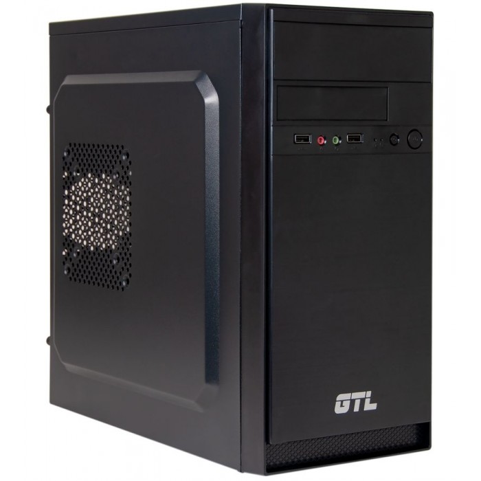 Корпус GTL 1603+ Black, 400 Вт, Micro ATX