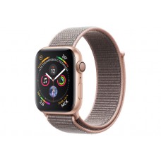 Apple Watch Series 4 Sport 40mm Gold Aluminium Case with Pink Sand Sport Loop (MU692)