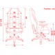 Игровое кресло DXRacer Classic OH/CA120/N Black-White + подножка (62185)