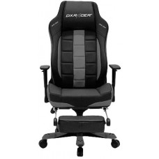 Игровое кресло DXRacer Classic OH/CT120/NG Black-Grey + подножка (62183)