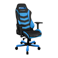 Игровое кресло DXRacer Iron OH/IS166/NB Black-Blue (60409)
