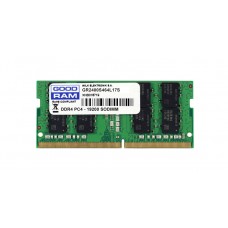 Пам'ять SO-DIMM, DDR4, 16Gb, 2666 MHz, Goodram, 1.2V, CL19 (GR2666S464L19/16G)