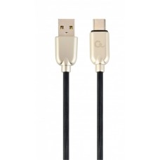 Кабель USB - USB Type-C 1 м Cablexpert Black, 2.1А (CC-USB2R-AMCM-1M)