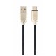 Кабель USB - USB Type-C 1 м Cablexpert Black, 2.1А (CC-USB2R-AMCM-1M)