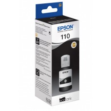 Чорнило Epson 110, Black Pigment, 120 мл (C13T03P14A)