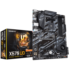 Мат.плата AM4 (X570) Gigabyte X570 UD