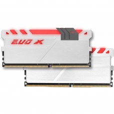 Пам'ять 8Gb x 2 (16Gb Kit) DDR4, 3200 MHz, Geil Evo X RGB, White (GEXG416GB3200C16ADC)
