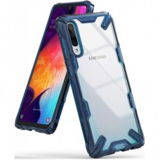 Бампер для Samsung A50 (Galaxy A505), Ringke Fusion X, Space Blue (RCS4532)