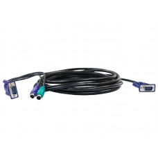 Комплект кабелів D-Link DKVM-CB/1.2M/B для DKVM-4K/B