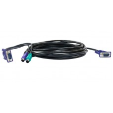 Комплект кабелей D-Link DKVM-CB3/B для DKVM-4K/B, 3м