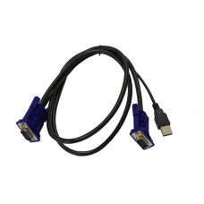 Комплект кабелів D-Link DKVM-CU/B для KVM-перемикачів з USB