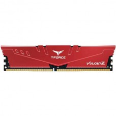 Память 16Gb DDR4, 3000 MHz, Team Vulcan Z, Red (TLZRD416G3000HC16C01)