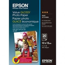Фотопапір Epson, глянсовий, A6 (10x15), 183 г/м², 20 арк, Value Series (C13S400037)