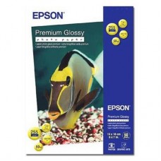 Фотобумага Epson, глянцевая, 13x18, 255 г/м², 50 л, Premium Series (C13S041875)