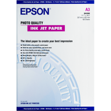 Фотобумага Epson, матовая, A3, 102 г/м², 100 л (C13S041068)