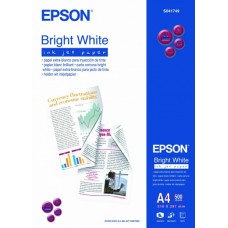 Фотопапір Epson, матовий, A4, 90 г/м², 500 арк, Bright White Ink Jet Series (C13S041749)