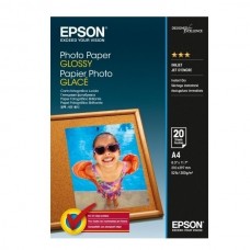 Фотопапір Epson, глянсовий, A4, 200 г/м², 20 арк (C13S042538)