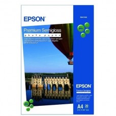 Фотобумага Epson, полуглянцевая, A4, 251 г/м², 20 л, Premium Series (C13S041332)