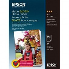Фотобумага Epson, глянцевая, A4, 183 г/м², 20 л, Value Series (C13S400035)