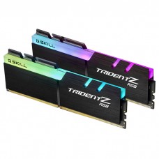 Пам'ять 16Gb x 2 (32Gb Kit) DDR4, 3200 MHz, G.Skill Trident Z RGB, Black (F4-3200C16D-32GTZR)