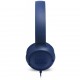 Наушники JBL Tune 500, Blue, 3.5 мм, микрофон (JBLT500BLU)