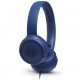 Наушники JBL Tune 500, Blue, 3.5 мм, микрофон (JBLT500BLU)