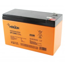 Батарея для ИБП 12В 9Ач Merlion, GP1290F2 PREMIUM, ШхДхВ 65х151х101