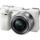 Фотоаппарат Sony Alpha 6000 Kit 16-50mm White (ILCE6000LW.CEC)