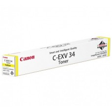 Тонер Canon C-EXV 34, Yellow, туба, 19 000 стр (3785B002)