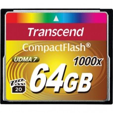 Карта пам'яті CompactFlash, 64Gb, Trancsend, 1000x (TS64GCF1000)