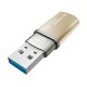 USB 3.0 Flash Drive 16Gb Transcend JetFlash 820, Gold, металлический корпус (TS16GJF820G)