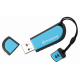 USB Flash Drive 32Gb Transcend JetFlash V70, Black/Blue, водонепроницаемый корпус (TS32GJFV70)