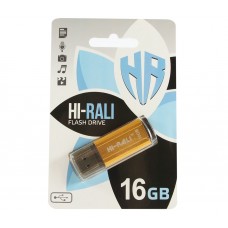USB Flash Drive 16Gb Hi-Rali Stark series Gold, HI-16GBSTGD