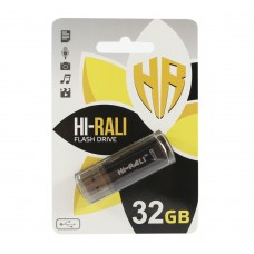 USB Flash Drive 32Gb Hi-Rali Stark series Black, HI-32GBSTBK