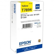 Картридж Epson T7894, Yellow, WorkForce Pro WF-5110DW/WF-5620DWF, 34.2 мл (C13T789440)