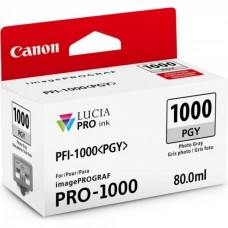 Картридж Canon PFI-1000PGY, Photo Grey, 80 мл (0553C001)