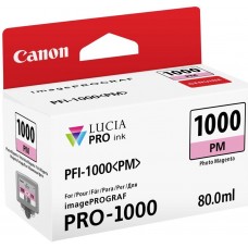 Картридж Canon PFI-1000PM, Photo Magenta, 80 мл (0551C001)