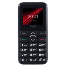 Мобильный телефон Ergo F186 Solace Silver, 2 Sim