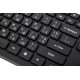 Клавіатура бездротова 2E KS210, Black, USB, до 10 м, 1xAA (2E-KS210WB)