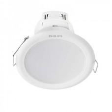 Світильник стельовий круглий Philips 66023, 9W, 4000K (яскраве світло), 220V, Silver, IP20
