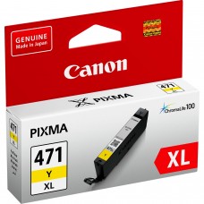 Картридж Canon CLI-471Y XL, Yellow, MG5740/MG6840/MG7740, 10.8 мл (0349C001)